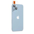 Spigen OPTIK.TR "EZ FIT" CAMERA PROTECTOR 2-PACK IPHONE 14 / 14 PLUS BLUE