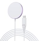 Choetech magnetic wireless charger 15W MagSafe for iPhone 12/13/14 pink (T518-F-PK)