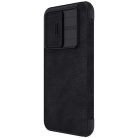 Nillkin Qin Leather Pro Case Case for Samsung Galaxy A54 5G Flip Cover Camera Protector Black