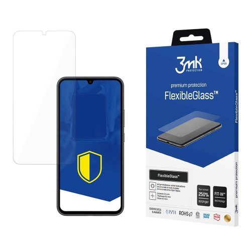 Tempered glass for Samsung Galaxy A34 5G hybrid flexi 7H series 3mk FlexibleGlass