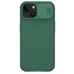   Nillkin CamShield Pro Magnetic Case for iPhone 15 with Camera Protector - Green