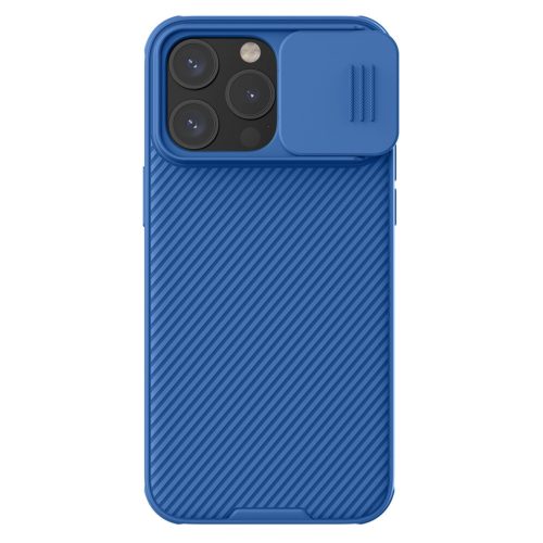 Nillkin CamShield Pro Magnetic Case for iPhone 15 Pro Max with Camera Protector - Blue