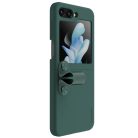 Nillkin Flex Flip case with pendant and stand for Samsung Galaxy Z Flip 5 - green