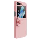 Nillkin Flex Flip Case with Charm and Stand for Samsung Galaxy Z Flip 5 - Peach