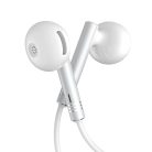 Joyroom Wired Series JR-EW06 wired headphones, metal - silver and white