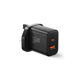   UK Joyroom FlashSeries JR-TCF05 20W USB-A USB-C Charger - Black