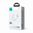 UK Joyroom FlashSeries JR-TCF05 20W USB-A USB-C charger - white