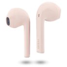 Guess Classic EST Logo TWS Bluetooth headphones + docking station - pink