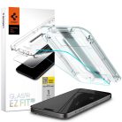 TEMPERED GLASS Spigen GLAS.TR "EZ FIT" IPHONE 15 PRO CLEAR