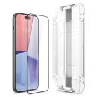 TEMPERED GLASS Spigen GLAS.TR "EZ FIT" FC 2-PACK IPHONE 15 PLUS BLACK