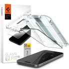 TEMPERED GLASS Spigen GLAS.TR "EZ FIT" FC IPHONE 15 PLUS BLACK