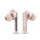 Guess GUTWSSU20ALEGP TWS Bluetooth Earphones + Dock Rose Gold/Rose Gold Printed Logo