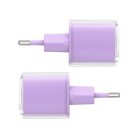 Acefast A53 PD 30W GaN USB-C charger with display - purple