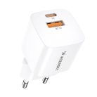 Wozinsky CMWCW 20W USB-C / USB-A wall charger - white