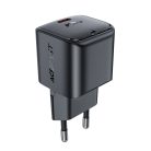 Acefast A77 Mini PD 30W GaN USB-C wall charger - black