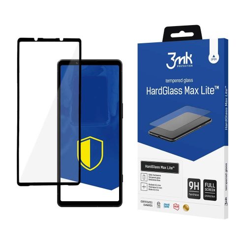 9H 3mk HardGlass Max Lite™ glass for Sony Xperia 5 V