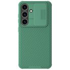 Nillkin CamShield Pro armored case with camera cover for Samsung Galaxy S24 - green