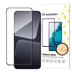   Wozinsky Full Glue tempered glass with black frame for Xiaomi 14