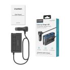 Choetech TC0021 car charger 2x USB-C PD 1x USB-A QC 3x cigarette lighter socket - black