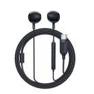 Acefast L2 in-ear headphones with USB-C connector, microphone and remote control 1.2 m - black