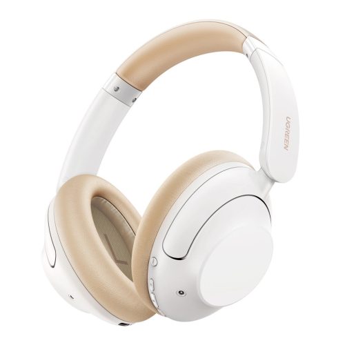 Ugreen HP202 HiTune Max5 on-ear wireless headphones with hybrid ANC noise reduction - white