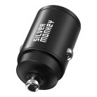 Silver Monkey PDQC-CPCT30-SM 30W car charger 1x USB-C PD 1xUSB-A QC - black