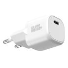 Silver Monkey Mini USB-C 20W PD wall charger - white