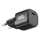 Silver Monkey Mini USB-C 20W PD wall charger - black