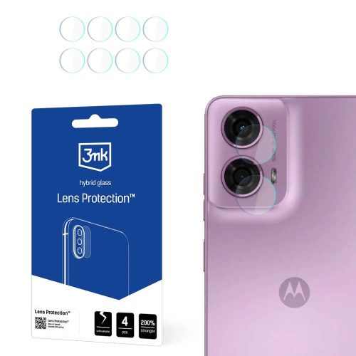 3mk Lens Protection™ hybrid camera glass for Motorola Moto G24 Power