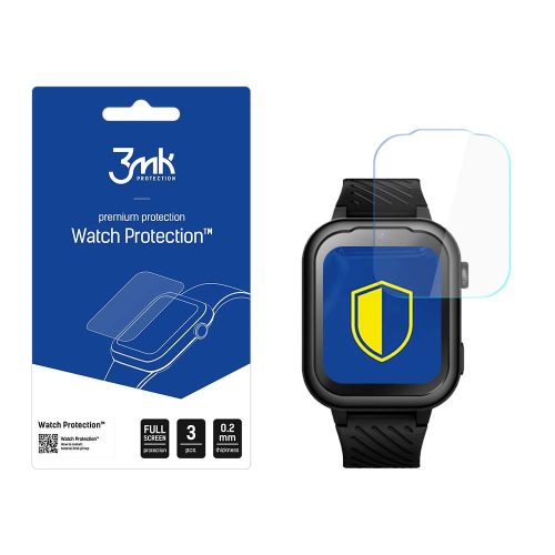 3mk Watch Protection™ hybrid glass v. FlexibleGlass Lite on Garett Essa Go