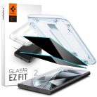 Spigen Glas.tR EZ Fit Privacy Tempered Glass for Samsung Galaxy S24 Ultra - 2 pcs.