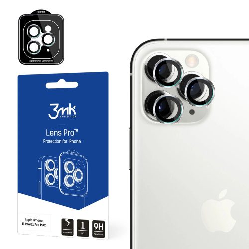 3mk Lens Protection Pro Camera Cover for iPhone 11 Pro / 11 Pro Max - Silver