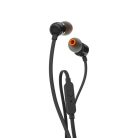 JBL Tune 160 in-ear headphones, 3.5mm mini jack with remote control - black