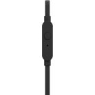 JBL Tune 160 in-ear headphones, 3.5mm mini jack with remote control - black