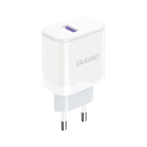 Dudao A20EU USB-A 18W network charger - white