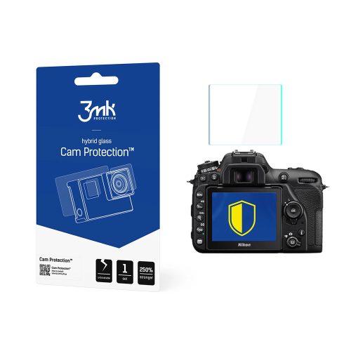 3mk Cam Protection protective glass for Nikon D7500