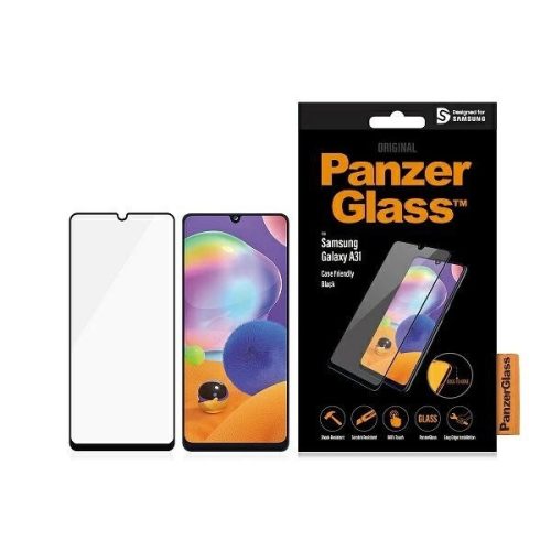 PanzerGlass E2E Regular tempered glass for Samsung Galaxy A31 / A32 - with black frame