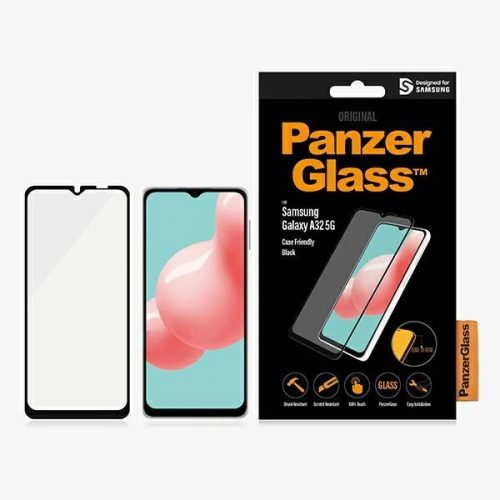 PanzerGlass E2E Regular tempered glass for Samsung Galaxy A33 5G - with black frame