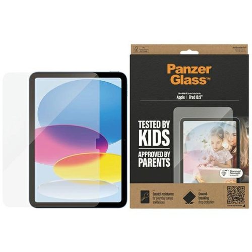 PanzerGlass Ultra-Wide Fit antibacterial tempered glass for iPad 10.9"