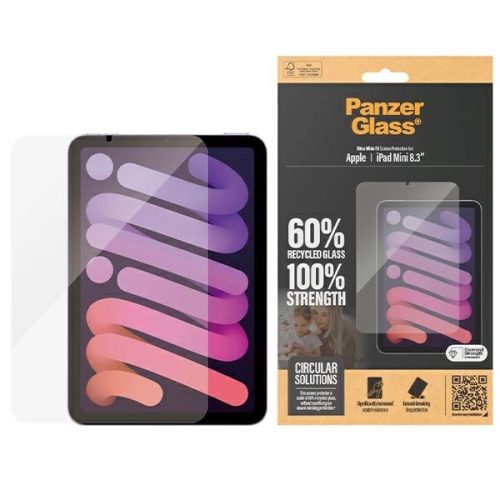 PanzerGlass Ultra-Wide Fit tempered glass for iPad mini 8.3" 2024