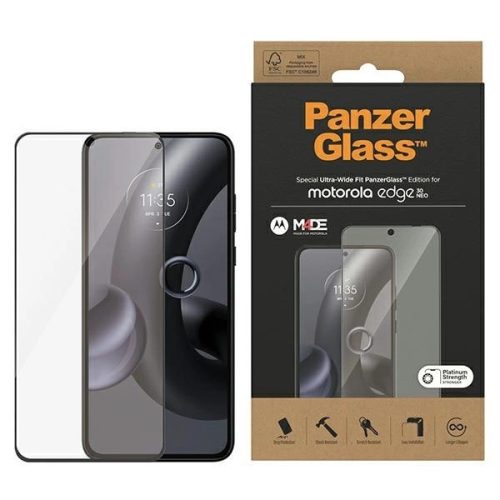 PanzerGlass Ultra-Wide Fit tempered glass for Motorola Edge 30 Neo