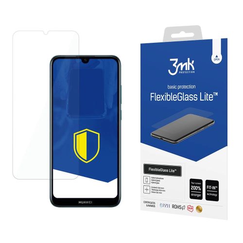 3mk FlexibleGlass Lite™ hybrid glass on Huawei Y6 2019