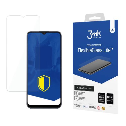 3mk FlexibleGlass Lite™ hybrid glass on Realme C21