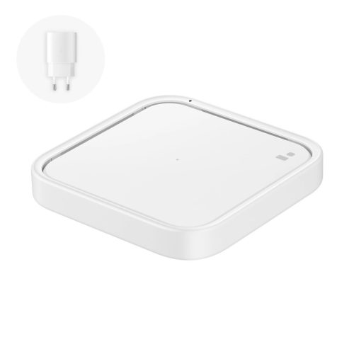 Samsung Wireless Charger Pad EP-P2400TWEGEU 15W inductive charger - white + mains charger