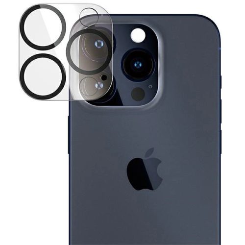 PanzerGlass Picture Perfect Camera Protection for iPhone 15 Pro / 15 Pro Max - with Black Frame