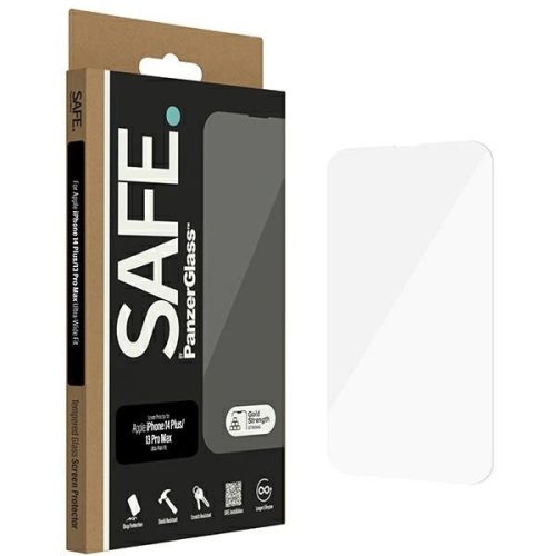 SAFE by PanzerGlass Ultra-Wide Fit Tempered Glass for iPhone 14 Plus / 13 Pro Max