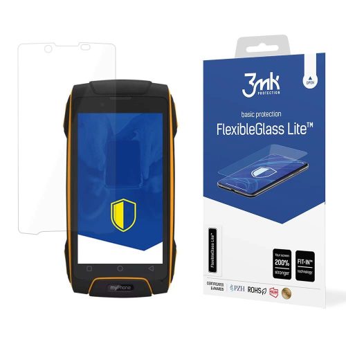 3mk FlexibleGlass Lite™ hybrid glass for MyPhone Hammer AX LTE