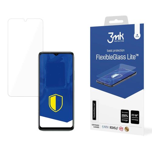 3mk FlexibleGlass Lite™ hybrid glass on Infinix Hot 20 5G