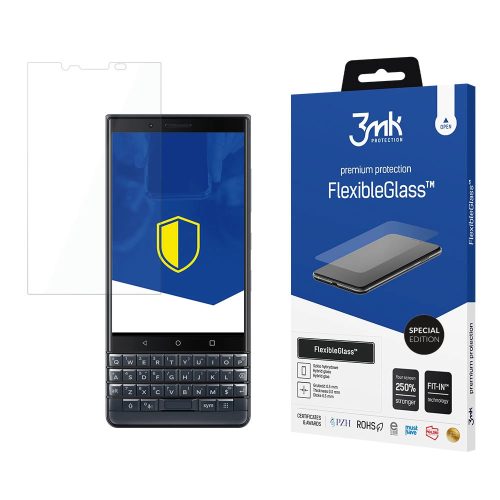 3mk FlexibleGlass™ Special Edition hybrid glass for Blackberry KEY2