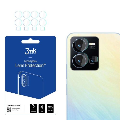 3mk Lens Protection™ hybrid camera glass for Vivo Y22s